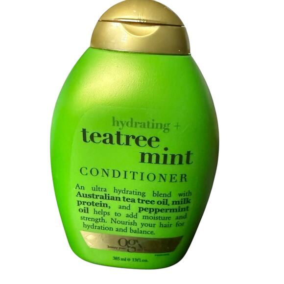 OGX Hydrating Tea Tree Mint Conditioner 13oz New Discontinued Old Packaging - Picture 2 of 3